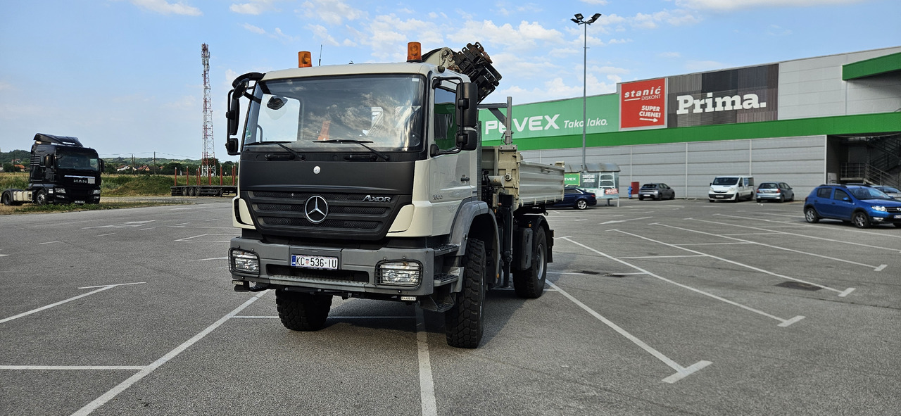 MERCEDES-BENZ Axor 1833 4x4 - Vinçli kamyon: fotoğraf 4 MERCEDES-BENZ Axor 1833 4x4 - Vinçli kamyon: fotoğraf 4