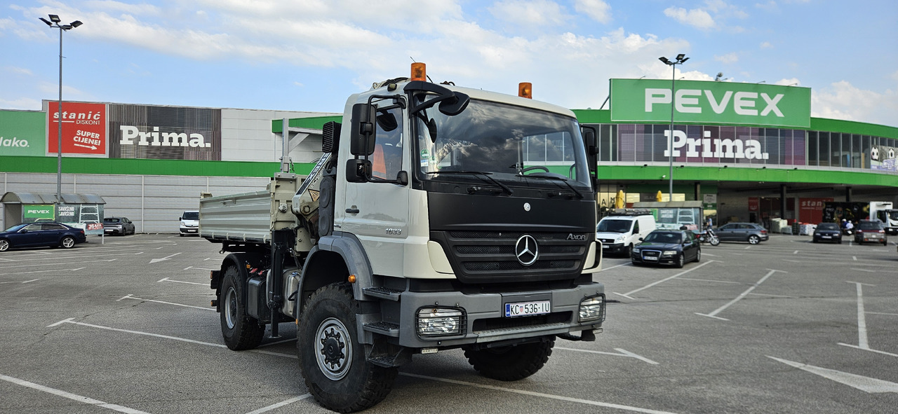 MERCEDES-BENZ Axor 1833 4x4 - Vinçli kamyon: fotoğraf 3 MERCEDES-BENZ Axor 1833 4x4 - Vinçli kamyon: fotoğraf 3