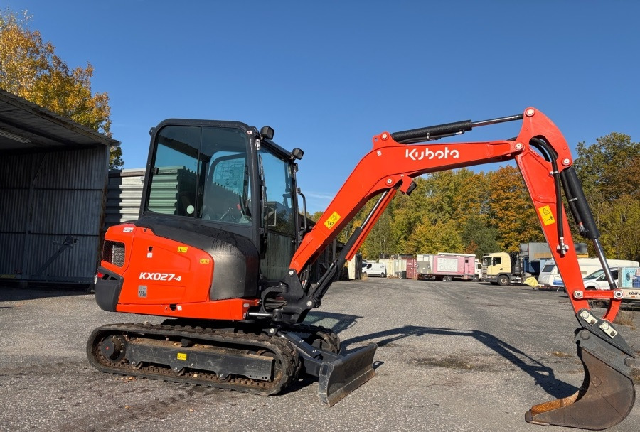 Kubota KX027-4 - Mini ekskavatör: fotoğraf 1 Kubota KX027-4 - Mini ekskavatör: fotoğraf 1