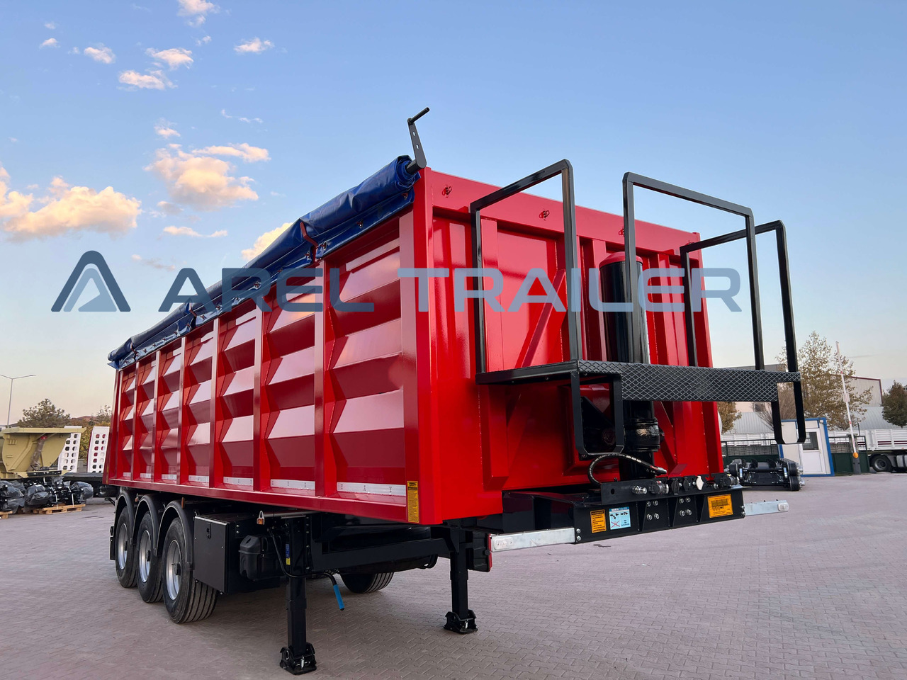 AREL TRAILER 50 M3 - 85 M3 SCRAP TIPPER TRAILER - Damperli dorse: fotoğraf 4 AREL TRAILER 50 M3 - 85 M3 SCRAP TIPPER TRAILER - Damperli dorse: fotoğraf 4