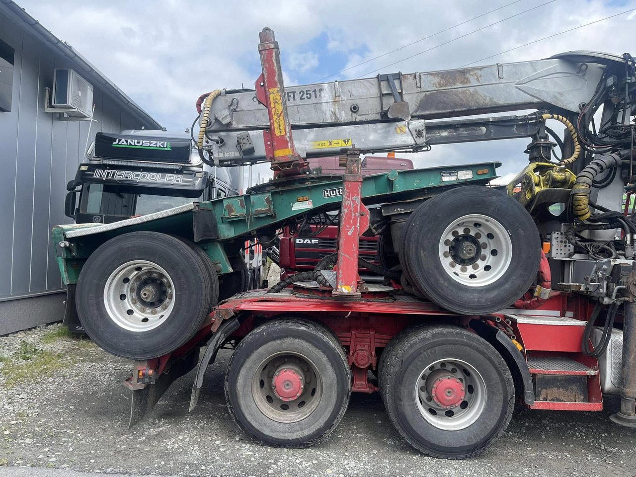 HUTTNER - Tomruk kamyonu, Vinçli kamyon: fotoğraf 2 HUTTNER - Tomruk kamyonu, Vinçli kamyon: fotoğraf 2