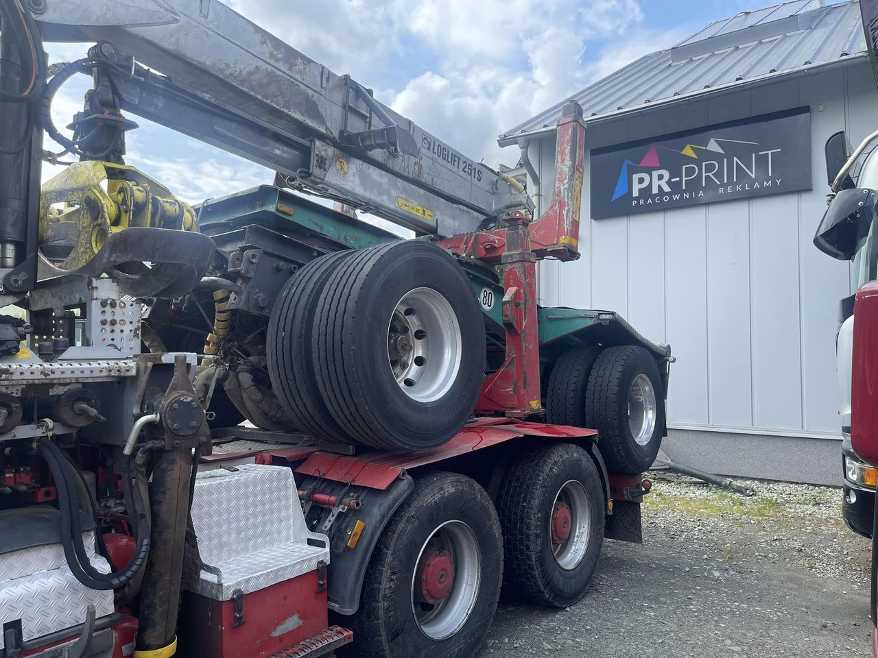 HUTTNER - Tomruk kamyonu, Vinçli kamyon: fotoğraf 5 HUTTNER - Tomruk kamyonu, Vinçli kamyon: fotoğraf 5