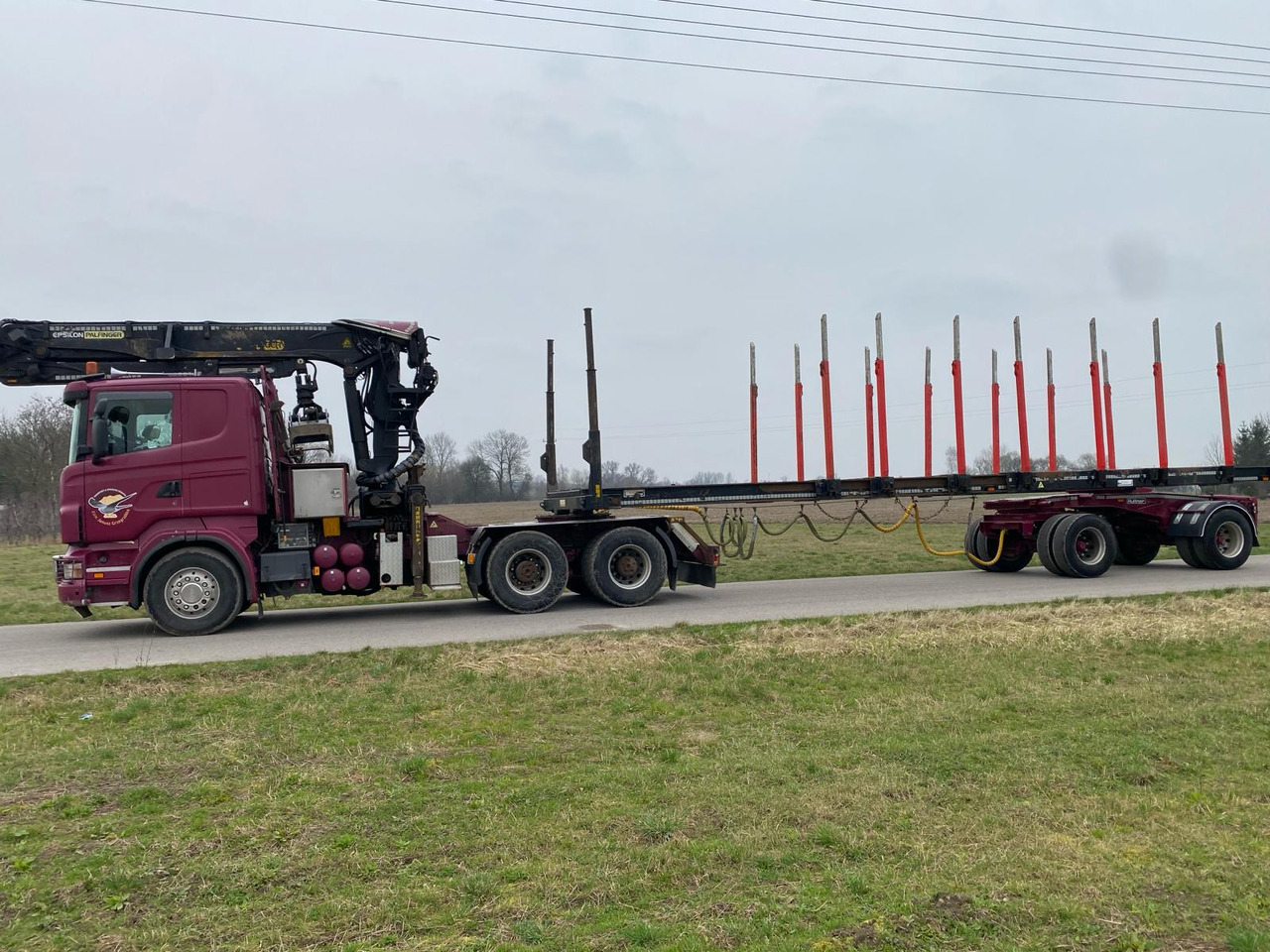 SCANIA R500 - Tomruk kamyonu, Vinçli kamyon: fotoğraf 3 SCANIA R500 - Tomruk kamyonu, Vinçli kamyon: fotoğraf 3