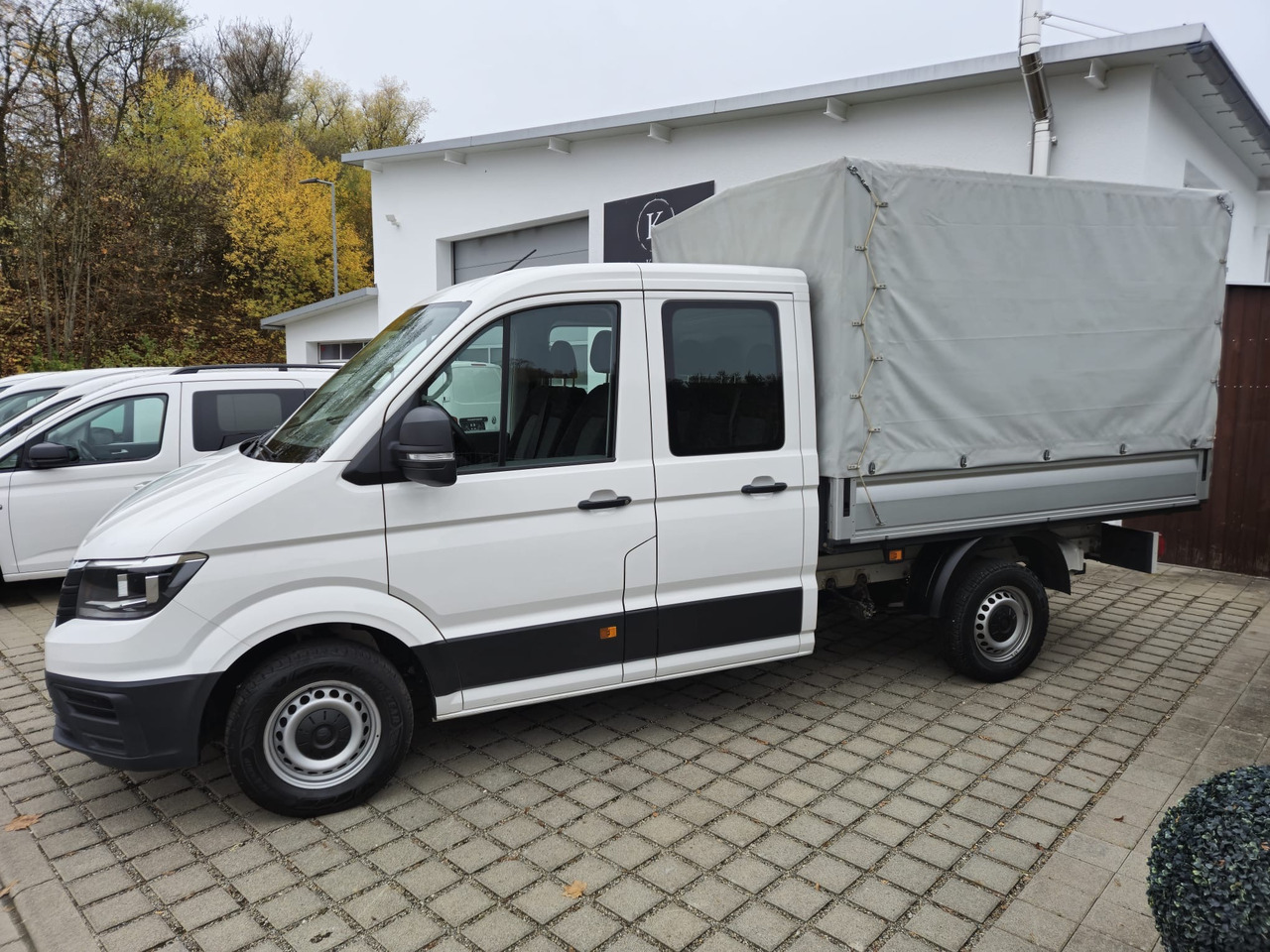 VOLKSWAGEN Crafter Pritsche 35 DOKA mittellang 4MOTION - Tenteli kamyonet: fotoğraf 3 VOLKSWAGEN Crafter Pritsche 35 DOKA mittellang 4MOTION - Tenteli kamyonet: fotoğraf 3