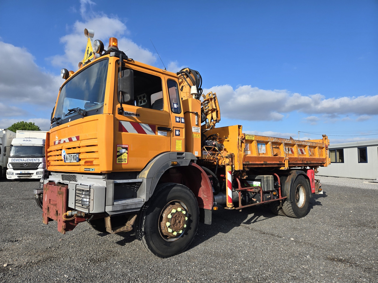 Renault G250 4x4 - Damperli kamyon, Vinçli kamyon: fotoğraf 2 Renault G250 4x4 - Damperli kamyon, Vinçli kamyon: fotoğraf 2