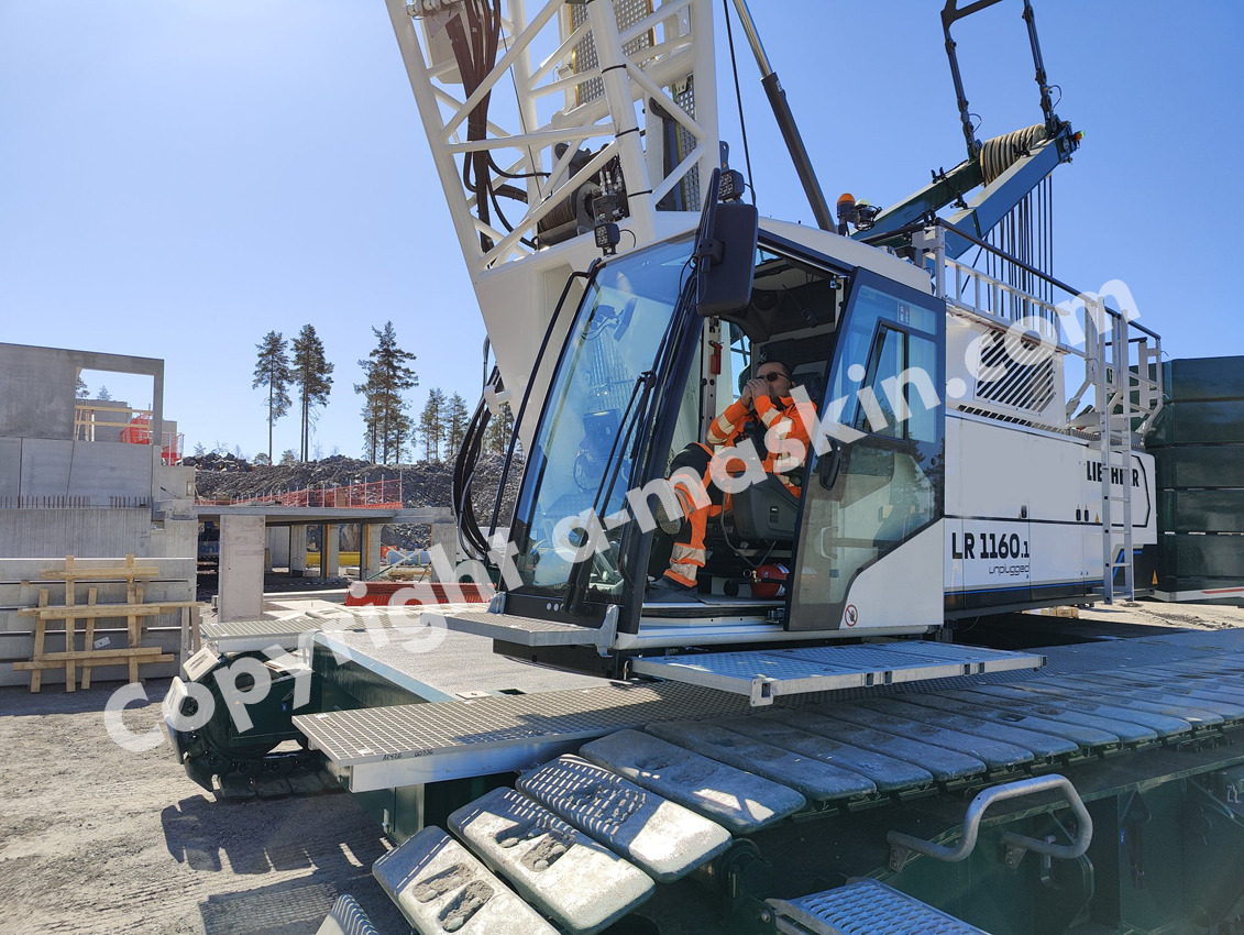 LIEBHERR LR 1160.1. - Paletli vinç: fotoğraf 1 LIEBHERR LR 1160.1. - Paletli vinç: fotoğraf 1