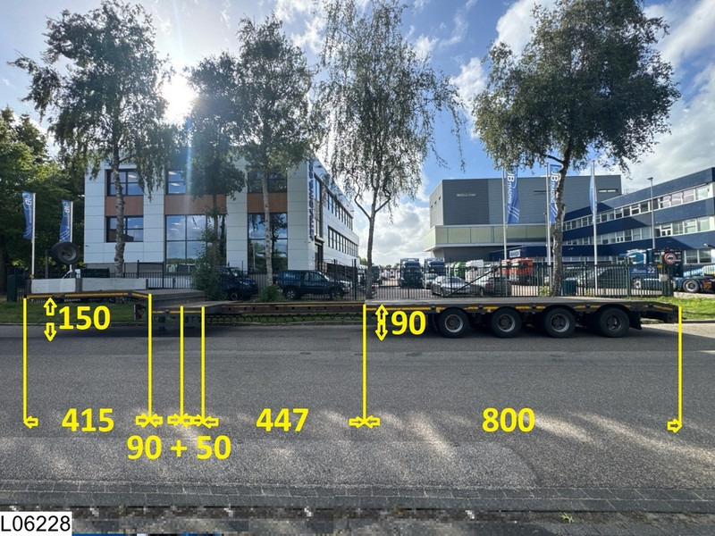 Broshuis Lowbed 54.000 KG, Extendable - Alçak çerçeveli platform dorse: fotoğraf 2 Broshuis Lowbed 54.000 KG, Extendable - Alçak çerçeveli platform dorse: fotoğraf 2