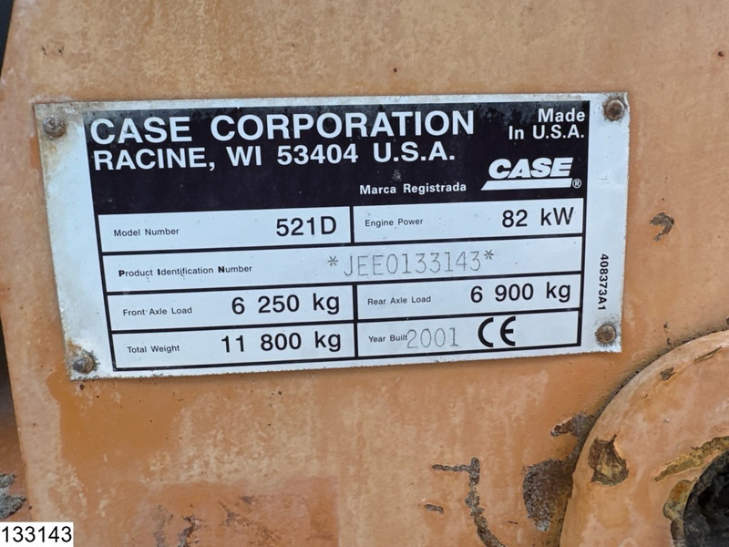 Case 521D 4x4, 82 KW - Mini yükleyici: fotoğraf 5 Case 521D 4x4, 82 KW - Mini yükleyici: fotoğraf 5