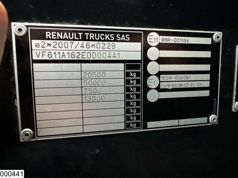 Çekici Renault T 460 EURO 6, PTO, ADR: fotoğraf 6