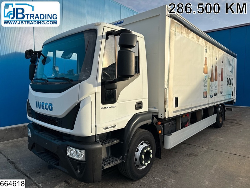 Iveco Eurocargo 160-210 EURO 6, Dhollandia - Tenteli kamyon: fotoğraf 1 Iveco Eurocargo 160-210 EURO 6, Dhollandia - Tenteli kamyon: fotoğraf 1