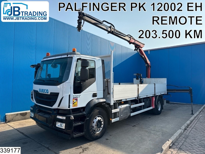 Iveco Stralis 310 EURO 6, Palfinger, Remote, Steel suspension - Sal/ Açık kasa kamyon, Vinçli kamyon: fotoğraf 1 Iveco Stralis 310 EURO 6, Palfinger, Remote, Steel suspension - Sal/ Açık kasa kamyon, Vinçli kamyon: fotoğraf 1