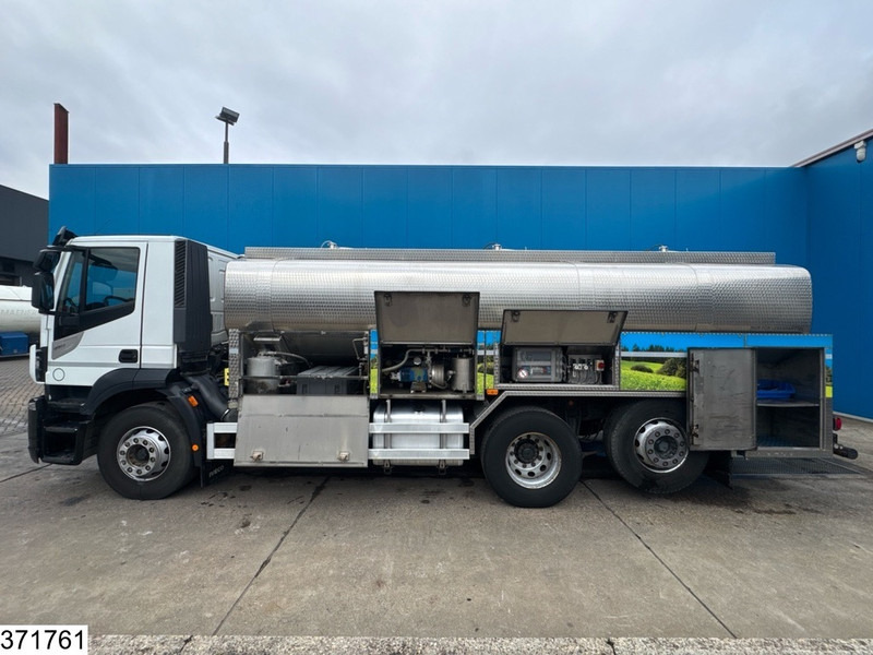 Tanker kamyon Iveco Stralis 460 6x2, EURO 6, 15,900 litres, Milk, Retarder, Lenk: fotoğraf 15