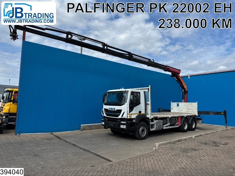 Iveco X-Way 360 6X4, EURO 6, Steel suspension, Palfinger - Sal/ Açık kasa kamyon, Vinçli kamyon: fotoğraf 1 Iveco X-Way 360 6X4, EURO 6, Steel suspension, Palfinger - Sal/ Açık kasa kamyon, Vinçli kamyon: fotoğraf 1
