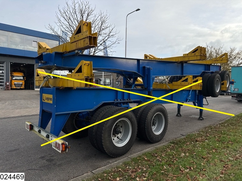 Legras Openlaadbak Wood transport, Steel suspension - Tomruk dorsesi: fotoğraf 2 Legras Openlaadbak Wood transport, Steel suspension - Tomruk dorsesi: fotoğraf 2