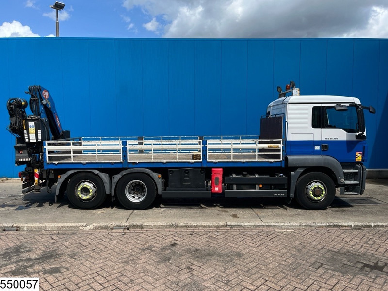 Sal/ Açık kasa kamyon, Vinçli kamyon MAN TGS 26 360 6x4, EURO 5, PM, Remote, Hydrodrive: fotoğraf 13