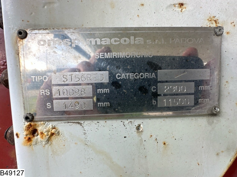 Macola Gas 56100 Liter, LPG GPL gas tank, Gaz, 1 Compartment - Tanker dorse: fotoğraf 4 Macola Gas 56100 Liter, LPG GPL gas tank, Gaz, 1 Compartment - Tanker dorse: fotoğraf 4