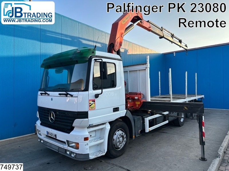 Mercedes-Benz Actros 2531 Palfinger PK23080, Remote - Sal/ Açık kasa kamyon, Vinçli kamyon: fotoğraf 1 Mercedes-Benz Actros 2531 Palfinger PK23080, Remote - Sal/ Açık kasa kamyon, Vinçli kamyon: fotoğraf 1