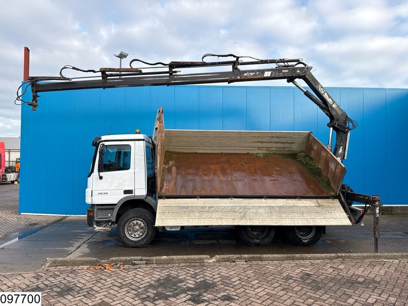 Mercedes-Benz Actros 2636 6x4, EURO 3, HIAB, Telligent 16 - Damperli kamyon, Vinçli kamyon: fotoğraf 3 Mercedes-Benz Actros 2636 6x4, EURO 3, HIAB, Telligent 16 - Damperli kamyon, Vinçli kamyon: fotoğraf 3