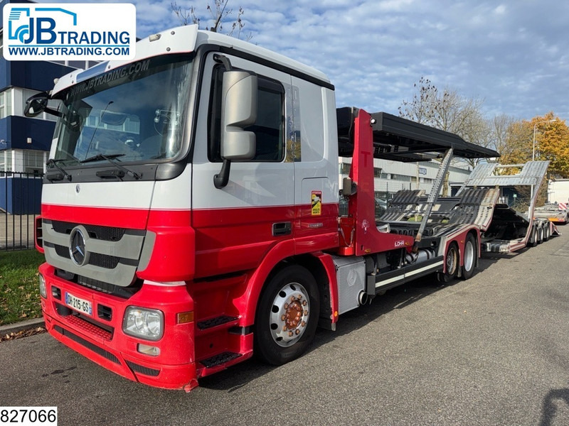 Mercedes-Benz Actros EURO 5, Lohr, Retarder, Combi - Araba taşıyıcı kamyon: fotoğraf 1 Mercedes-Benz Actros EURO 5, Lohr, Retarder, Combi - Araba taşıyıcı kamyon: fotoğraf 1