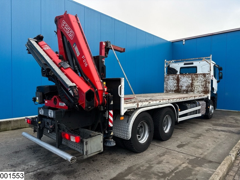 Renault C 380 6x4, EURO 6, Fassi, Steel suspension, Remote - Sal/ Açık kasa kamyon, Vinçli kamyon: fotoğraf 2 Renault C 380 6x4, EURO 6, Fassi, Steel suspension, Remote - Sal/ Açık kasa kamyon, Vinçli kamyon: fotoğraf 2