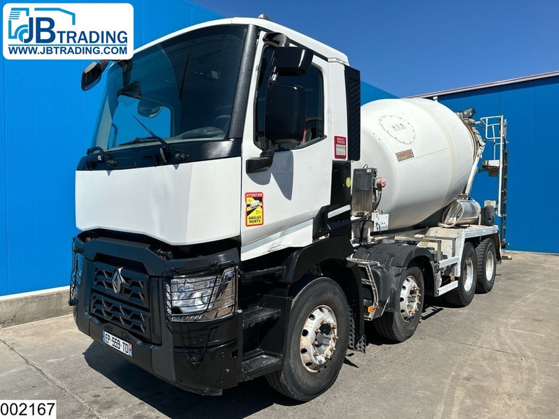 Renault C 430 8X4, EURO 6, Steel suspension, Stetter 9m3 - Transmikser: fotoğraf 1 Renault C 430 8X4, EURO 6, Steel suspension, Stetter 9m3 - Transmikser: fotoğraf 1