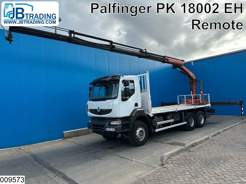 Renault Kerax 380 Dxi 6X4, EURO 6, Retarder, Palfinger, Remote - Sal/ Açık kasa kamyon, Vinçli kamyon: fotoğraf 1 Renault Kerax 380 Dxi 6X4, EURO 6, Retarder, Palfinger, Remote - Sal/ Açık kasa kamyon, Vinçli kamyon: fotoğraf 1