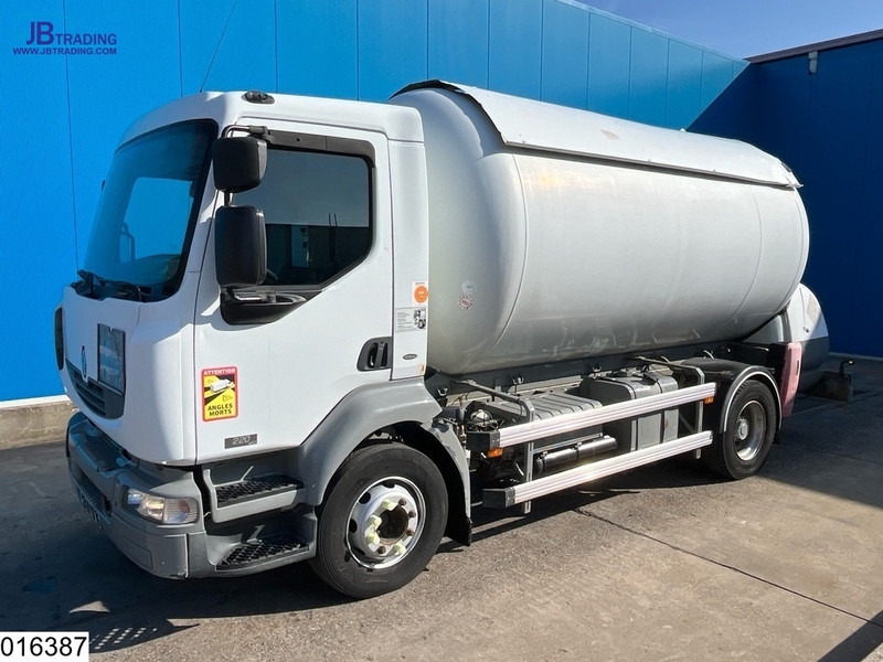 Renault Midlum 220 14995 Liter, LPG GPL, Gastank, Steel - Tanker kamyon: fotoğraf 1 Renault Midlum 220 14995 Liter, LPG GPL, Gastank, Steel - Tanker kamyon: fotoğraf 1