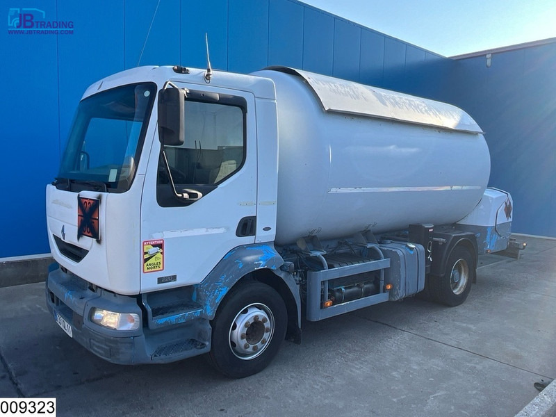 Renault Midlum 220 14997 Liter, LPG GPL, Gastank, Steel suspension - Tanker kamyon: fotoğraf 1 Renault Midlum 220 14997 Liter, LPG GPL, Gastank, Steel suspension - Tanker kamyon: fotoğraf 1
