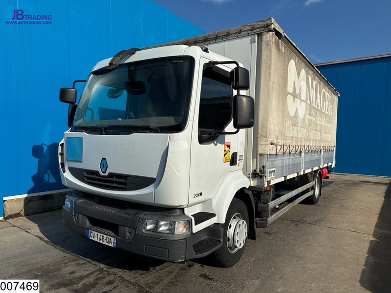 Renault Midlum 220 Dxi EURO 5, Manual, Dhollandia - Tenteli kamyon: fotoğraf 1 Renault Midlum 220 Dxi EURO 5, Manual, Dhollandia - Tenteli kamyon: fotoğraf 1