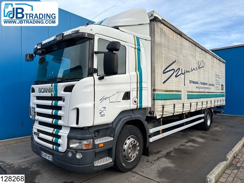 Scania R 270 Manual, Dhollandia - Tenteli kamyon: fotoğraf 1 Scania R 270 Manual, Dhollandia - Tenteli kamyon: fotoğraf 1