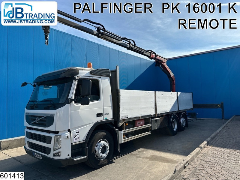 Volvo FM 370 6X2, EURO 5, Palfinger, Remote - Sal/ Açık kasa kamyon, Vinçli kamyon: fotoğraf 1 Volvo FM 370 6X2, EURO 5, Palfinger, Remote - Sal/ Açık kasa kamyon, Vinçli kamyon: fotoğraf 1