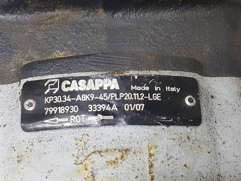 Casappa KP30.34-A8K9-45/PLP20.11,2-LGE-79918930-Gearpump - Hidrolik - İş makinaları: fotoğraf 5 Casappa KP30.34-A8K9-45/PLP20.11,2-LGE-79918930-Gearpump - Hidrolik - İş makinaları: fotoğraf 5