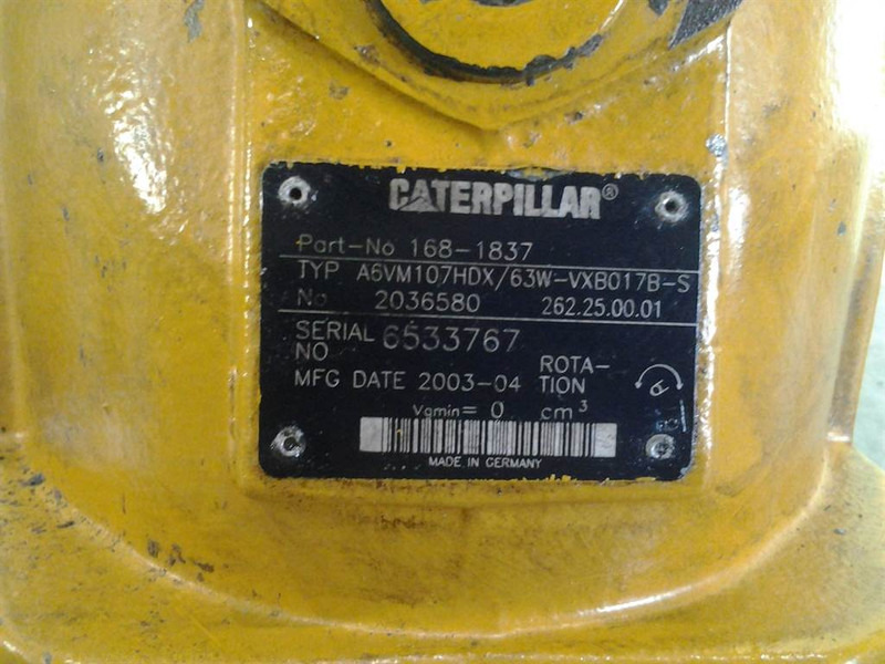 Cat 914 - 168-1837 - Drive motor/Fahrmotor - Hidrolik: fotoğraf 3 Cat 914 - 168-1837 - Drive motor/Fahrmotor - Hidrolik: fotoğraf 3