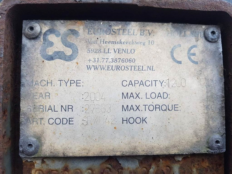 Eurosteel SRX042-2,5 mtr-SW2000-Skeleton bucket/Siebschaufel - Kova: fotoğraf 3 Eurosteel SRX042-2,5 mtr-SW2000-Skeleton bucket/Siebschaufel - Kova: fotoğraf 3