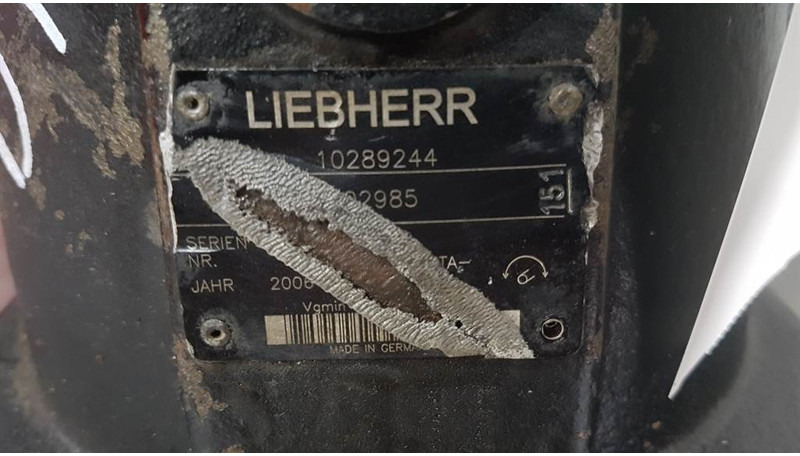 Liebherr 10289244 - Drive motor/Fahrmotor/Rijmotor - Hidrolik: fotoğraf 4 Liebherr 10289244 - Drive motor/Fahrmotor/Rijmotor - Hidrolik: fotoğraf 4