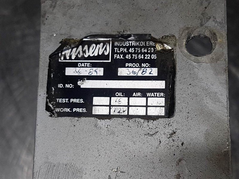 Nissens - Oil cooler/Ölkühler/Oliekoeler - Hidrolik - İş makinaları: fotoğraf 4 Nissens - Oil cooler/Ölkühler/Oliekoeler - Hidrolik - İş makinaları: fotoğraf 4