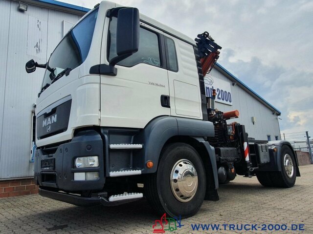 Çekici MAN TGS 18.360 Atlas Kran 165.2E+Funkfernbedienung: fotoğraf 9