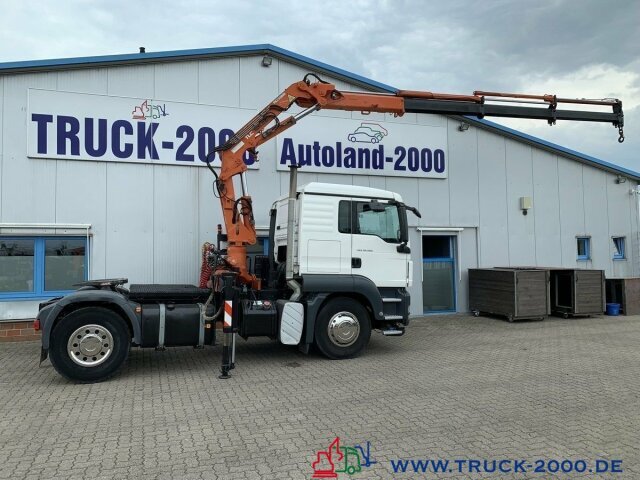Çekici MAN TGS 18.360 Atlas Kran 165.2E+Funkfernbedienung: fotoğraf 6