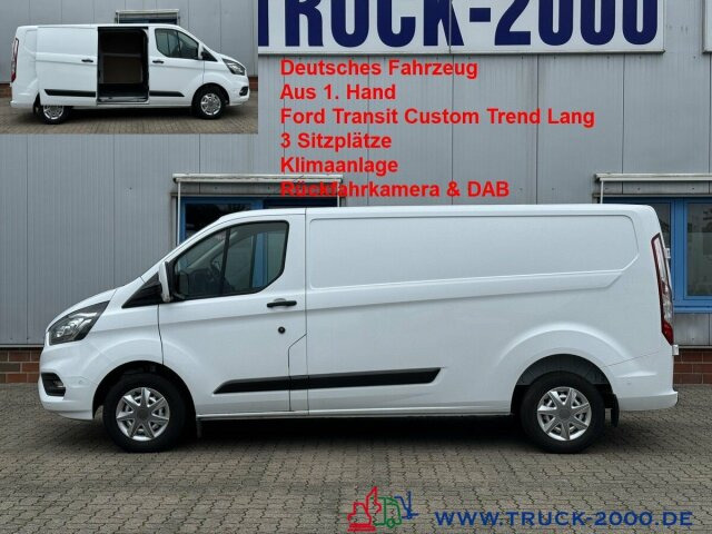 Ford Transit Custom Lang Trend 3Sitzer + Klima + DAB - Küçük panelvan: fotoğraf 1 Ford Transit Custom Lang Trend 3Sitzer + Klima + DAB - Küçük panelvan: fotoğraf 1