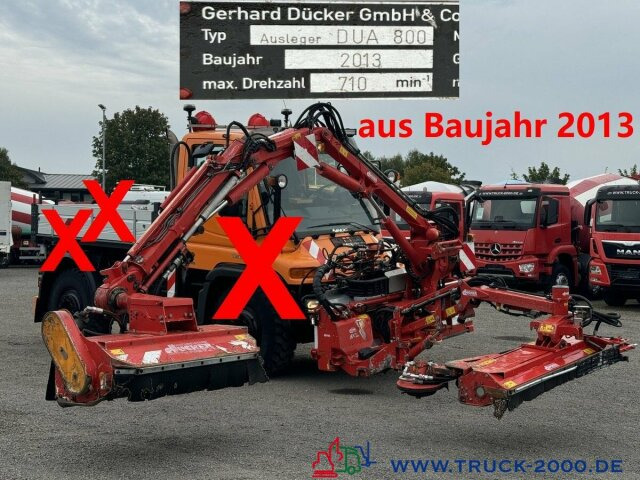 Unimog Dücker Mähkombination RSM Mäher Ausleger DUA800 - Kamyon: fotoğraf 1 Unimog Dücker Mähkombination RSM Mäher Ausleger DUA800 - Kamyon: fotoğraf 1