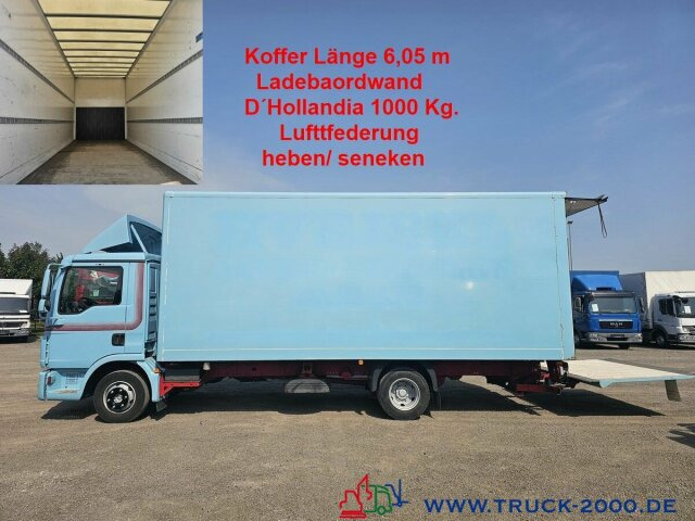 MAN TGL 8.180 Koffer Länge 6.05m LBW 3 Sitze Klima - Kapalı kasa kamyon: fotoğraf 1 MAN TGL 8.180 Koffer Länge 6.05m LBW 3 Sitze Klima - Kapalı kasa kamyon: fotoğraf 1