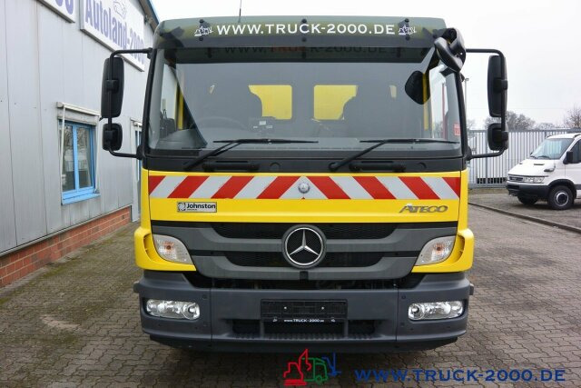 Yol süpürme aracı Mercedes-Benz Atego 1524 Bucher Johnston VS651 Deutsches Gerät: fotoğraf 7