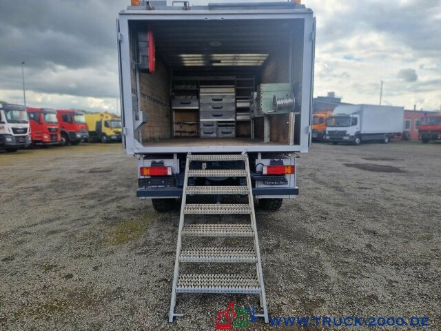 Mercedes-Benz Atego 824 4x4 Ideal Werkstatt-Wohn-Expeditionsmobil - Kapalı kasa kamyon: fotoğraf 3 Mercedes-Benz Atego 824 4x4 Ideal Werkstatt-Wohn-Expeditionsmobil - Kapalı kasa kamyon: fotoğraf 3