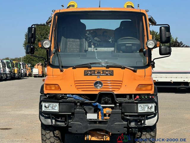Kar küreme aracı Unimog U400 Winterdienst Salzstreuer - *Schneeschild*: fotoğraf 9