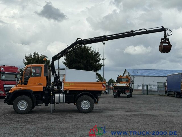 Unimog Unimog U300 4x4 Hiab Kran mit original 60.212 Km - Damperli kamyon, Vinçli kamyon: fotoğraf 3 Unimog Unimog U300 4x4 Hiab Kran mit original 60.212 Km - Damperli kamyon, Vinçli kamyon: fotoğraf 3