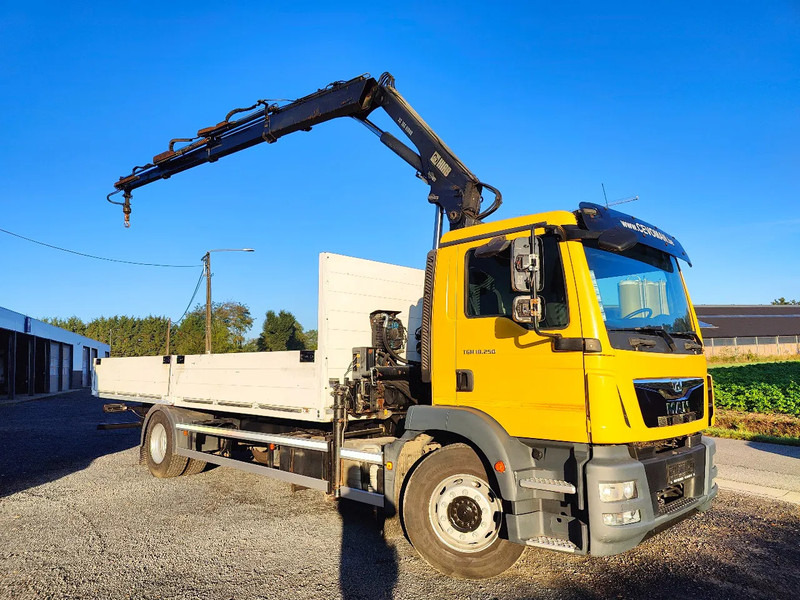 MAN TGM 18.250 Open box + HIAB 166-3 - Sal/ Açık kasa kamyon, Vinçli kamyon: fotoğraf 2 MAN TGM 18.250 Open box + HIAB 166-3 - Sal/ Açık kasa kamyon, Vinçli kamyon: fotoğraf 2