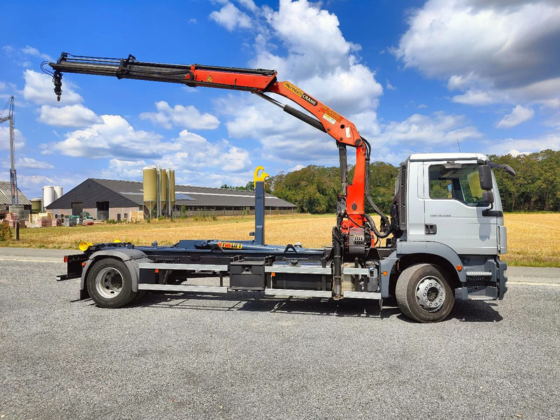 MAN TGM 18.290 4x2 Euro 6 + Crane Palfinger PK15500 - Kancalı yükleyici kamyon, Vinçli kamyon: fotoğraf 4 MAN TGM 18.290 4x2 Euro 6 + Crane Palfinger PK15500 - Kancalı yükleyici kamyon, Vinçli kamyon: fotoğraf 4