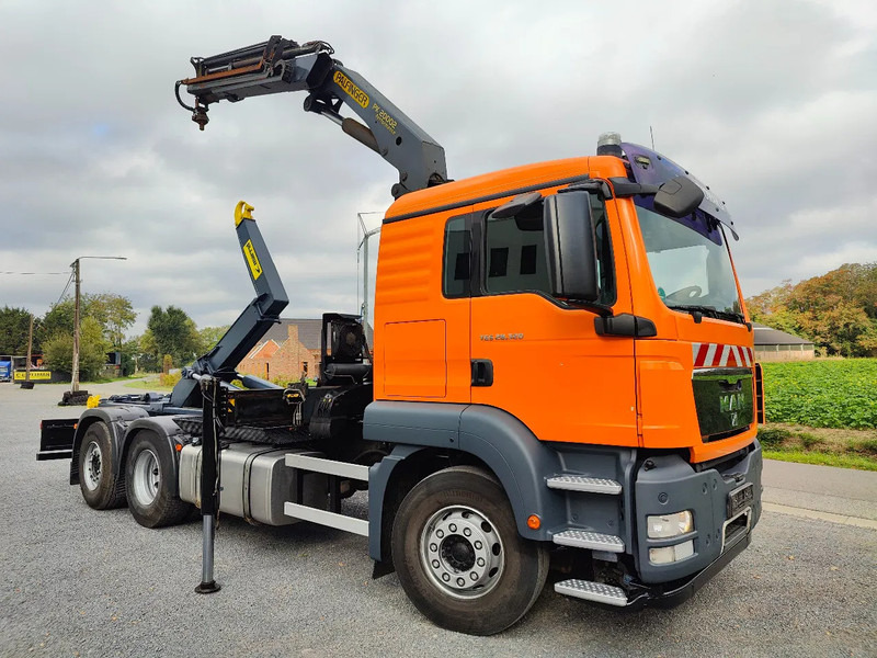 MAN TGS 26.320 Palfinger PK20002 Cotainer Marrel - Kancalı yükleyici kamyon, Vinçli kamyon: fotoğraf 2 MAN TGS 26.320 Palfinger PK20002 Cotainer Marrel - Kancalı yükleyici kamyon, Vinçli kamyon: fotoğraf 2