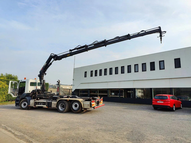 Mercedes-Benz Axor 2536 Euro5 container multilift crane HIAB 220 - Kancalı yükleyici kamyon, Vinçli kamyon: fotoğraf 4 Mercedes-Benz Axor 2536 Euro5 container multilift crane HIAB 220 - Kancalı yükleyici kamyon, Vinçli kamyon: fotoğraf 4