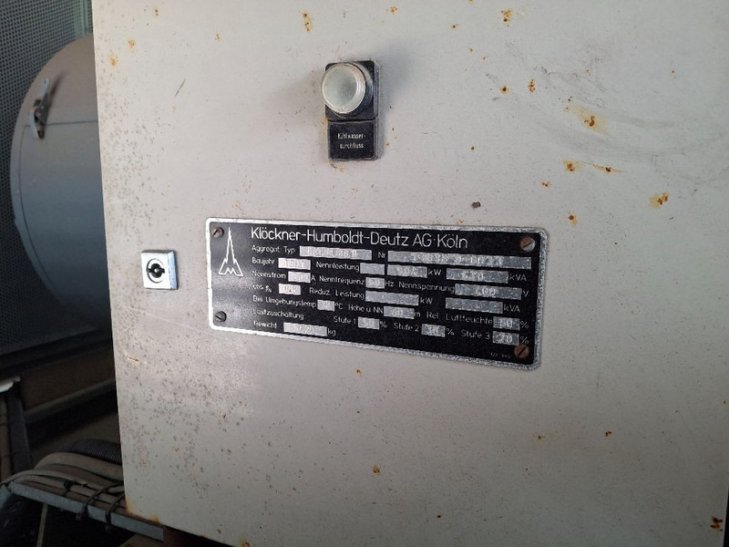 Deutz BA12M816U - Elektrikli jeneratör: fotoğraf 2 Deutz BA12M816U - Elektrikli jeneratör: fotoğraf 2